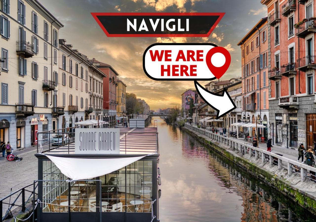 Navigli Dimora Storica Con Vista Sul Canale Milano Eksteriør bilde